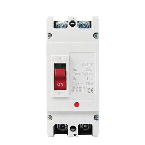Disjoncteur DC MCCB 80A 2P pour système solaire photovoltaïque