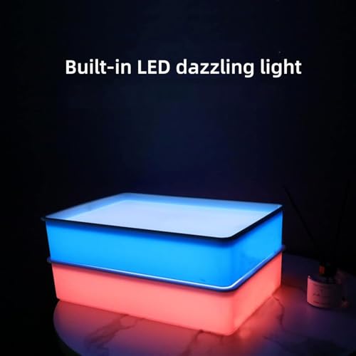 Odoorgames Sand Painting Light Box | Sand Art Kits for Kids |LED Tabletop Lightbox | Holiday & Birthday Gifts for Boys & Girls | 16" (Green)