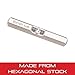 Starrett Pocket Level with Main Vial - Ideal for Machine Shop and Tool Room Use - 2-1/2