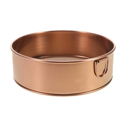 Unomor Multipurpose Round Flour Sifter Fine Mesh Stainless Steel Strainer for Baking Sugar Cocoa Powder Portable Manual Sieve for Home and Professional Kitchens