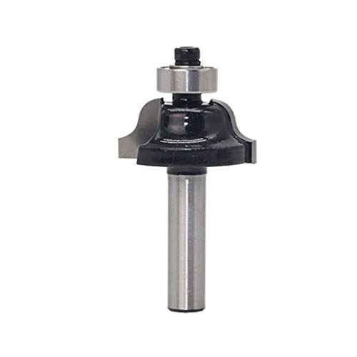 Zkenyao-Router Bit 8mm Shank Wood Router Bit Straight End Mill Trimmer Cleaning Flush Corner Round Cove Box Bits Tools, 1 Pcs, Use Safety Reliable (Cutting Edge Length : NO1)
