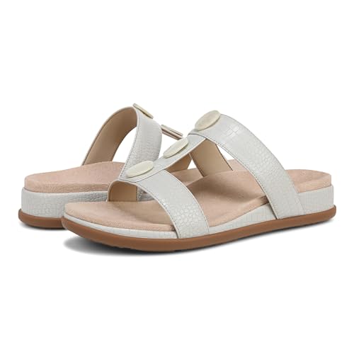 Image of Vionic Serra Women's T-Strap Slip-on Supportive Sandal