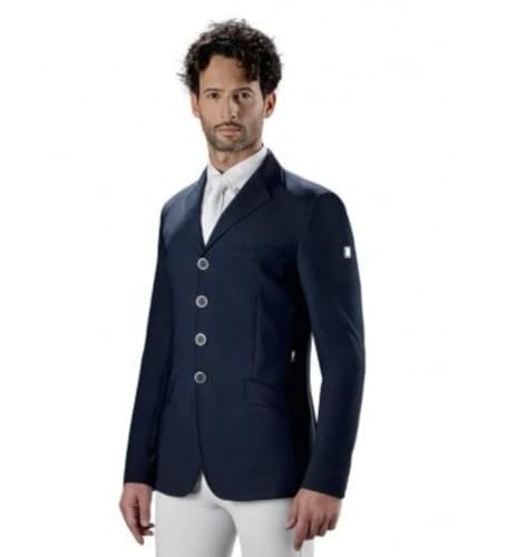  Equiline GIACCA DA CONCORSO DA UOMO RACK TESSUTO TECNICO X-COOL Blu 42