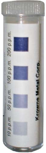 Krowne S25-123 Chlorine Test Strips, 1-Pack