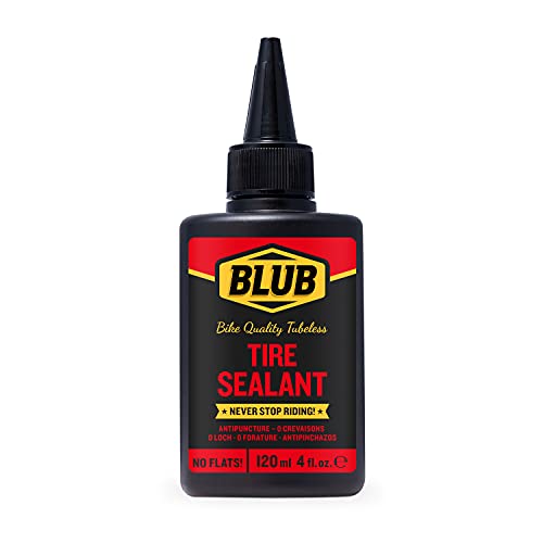 BLUB Tubeless Sealant 120ml, tubeless tyre sealant for MTB & Road, Instant puncture repair