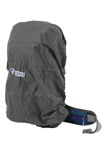 Mt.happy(マウントハッピー) ザックカバー リュックカバー 収納袋付き 防水 軽量 コンパクト 登山 アウトドア スポーツ 自転車 通学 軽量 通勤 (グレー, S(15-35L))