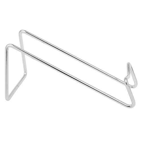 BESTonZON Présentoir à vin en Fer forgé étagère à Bouteilles de bière Support à vin Support de Stockage pour comptoirs de Cuisine comptoir de Bar (Argent Vif)