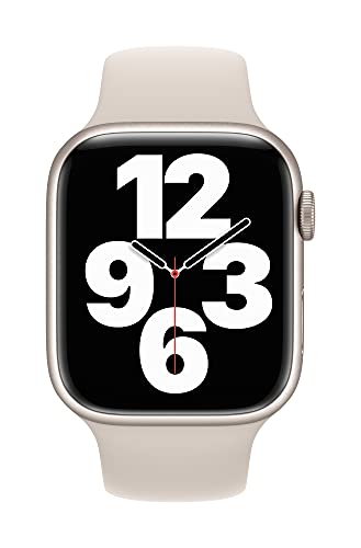Image of Apple Watch Band - Sport Band (45mm) - Starlight - Regular