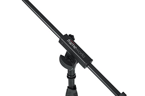 Gator Frameworks Deluxe Tripod Microphone Stand With Clutch Height Adjustment And Single Section Boom Arm (Gfw-Mic-2110) #TOP3