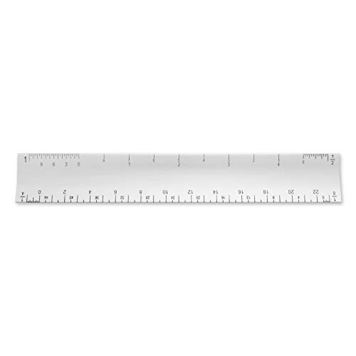 Image of Alumicolor 6-inch Aluminum Architect Hollow Scale for School, Office, Art and Drafting, 6IN, Silver