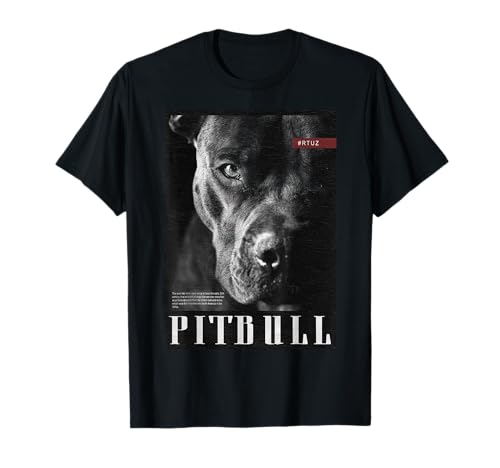 Perro Salvaje Terrier Retrato Bulldog Perro Dueño Pitbull Camiseta