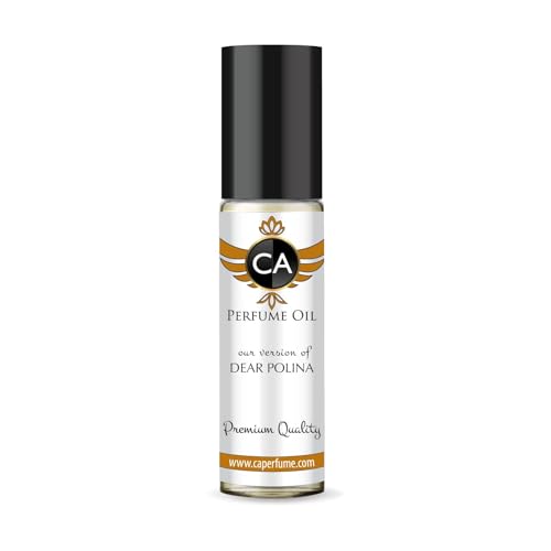 CA Perfume Impression of Dear Polina Unisex Fragrance Oil Aromatic Scent Long Lasting Perfumes for Women &amp; Men Travel Size TSA Ready Mini Parfum Body Oil Roll-on 0.33 Fl Oz 10ml