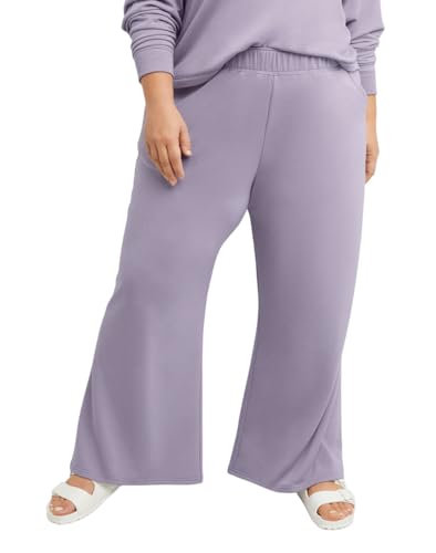 Pantalon de survêtement femme Hanes Originals en polaire évasée 72cm