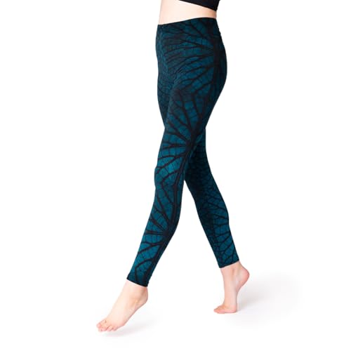 PANASIAM Leggings Leaves, Blue, L