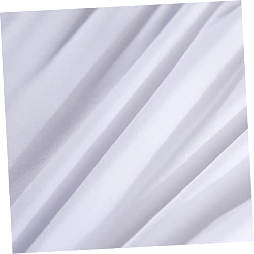Jupe de lit plissée pour décoration chambre parentale moderne blanche