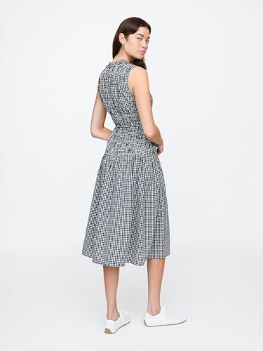 Image of Gap Women's V-sl Smocked Bodice Midi