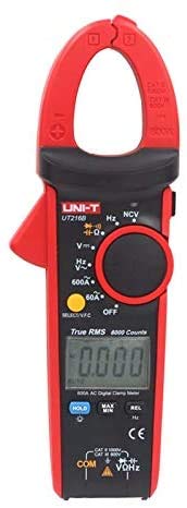 UT216B Digital Clamp Meter NCV V.F.C Diode LCD Backlight 600A True RMS Frequency Current Clamp Tester Multimetro
