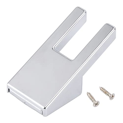 OUKENS Gancho de Toalla de Doble Punta, Hermoso Gancho de Bata Minimalista, Soporte de Toalla de níquel Mate para baño, Accesorios de baño Cover