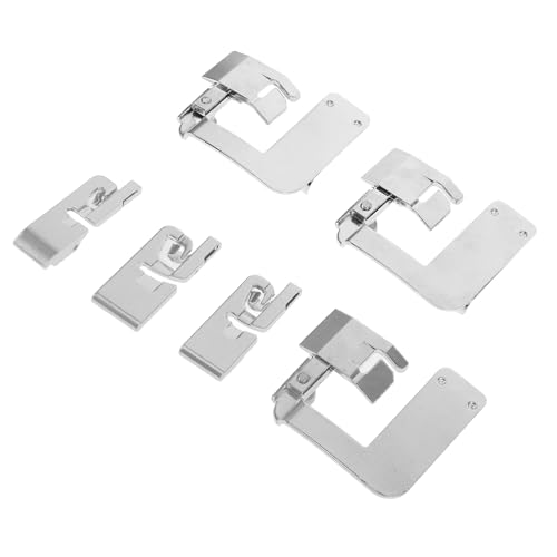 Set de 6 Pies Prensatelas Rizado para Máquina de Coser