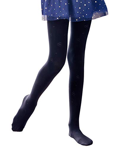 Cute Kids Girls Dance Tights Footed Jacquard Pantyhose for Ballet, Daily Life2
