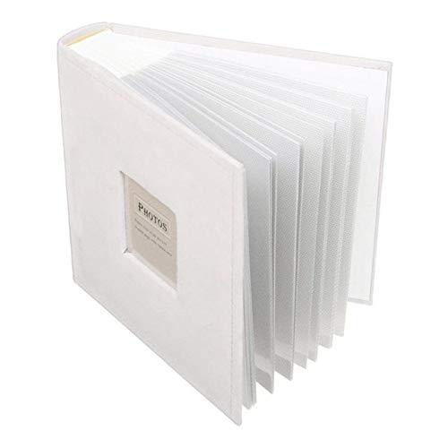 Album photo à mémo blanc pour créer votre grand livre de mémoire de famille