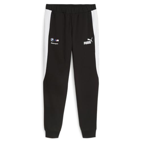 PUMA Men's Standard BMW M Motorsport T7 Sweatpants, Black-ss24, L3