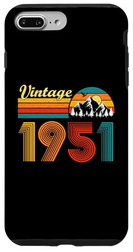 75�΂̒a�����v���[���g 75�� �j�� ���� ���g�� ���B���e�[�W 1951 �X�}�z�P�[�X iPhone 7 Plus/8 Plus �p