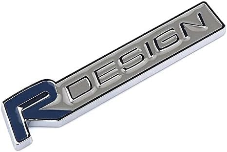 Blue Grill Badge Front Emblem For Volvo R DESIGN XC60 V70 S60 V40 V60 C30 V50