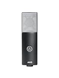 AKG C104 Professional Large Diaphragm Cardioid Condenser Microphone – XLR Studio Mic for Podcasting, Streaming, Broadcasting & Music Recording, Low Noise, High SPL, Sustainable Design