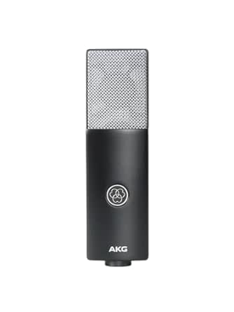 AKG C104 Professional Large Diaphragm Cardioid Condenser Microphone – XLR Studio Mic for Podcasting, Streaming, Broadcasting & Music Recording