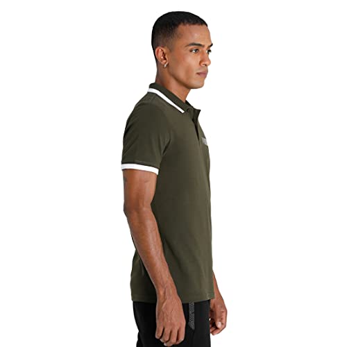 Image of Puma Men's Letter Print Regular Fit T-Shirt