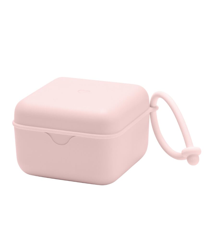 BIBS Pacifier Box with Elastic. Sterilizer Box for Pacifier. 100% BPA-Free Material. Baby Blue — view 26