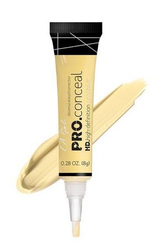 LA. Girl HD Pro Concealer - GC995 Light Yellow Corrector (Pack of 3)