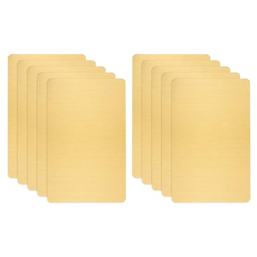 Tarjetas de visita de metal personalizables para invitaciones de regalo