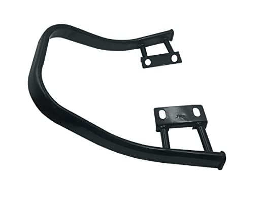 Image of Bike Back Rest Seat Handle Strong Metal Black for Hero Splendor Models