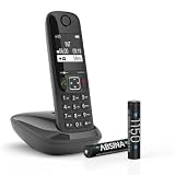 ABSINA Akumulator AAA Micro 1150-8X NiMH do ponownego ładowania bateria AAA o min. 1050 mAh i 1,2 V - baterie AAA do urządzeń o dużym zużyciu energii - baterie AAA idealne do telefonów, opakowanie 8 sztuk, Mirco AAA 1150, 401002-8