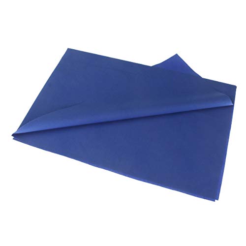 Extra Large 18" x 29" Solid Pre-Cut 100% Cotton Fat Quarters Quilting Fabric Squares for DIY Quilting Patchwork, Scrapbooking, Art Craft Supplies - Classic Blue