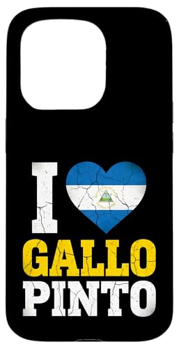 I Love Gallo Pinto �j�J���O�A���� �n�[�g �X�}�z�P�[�X iPhone 15 Pro �p