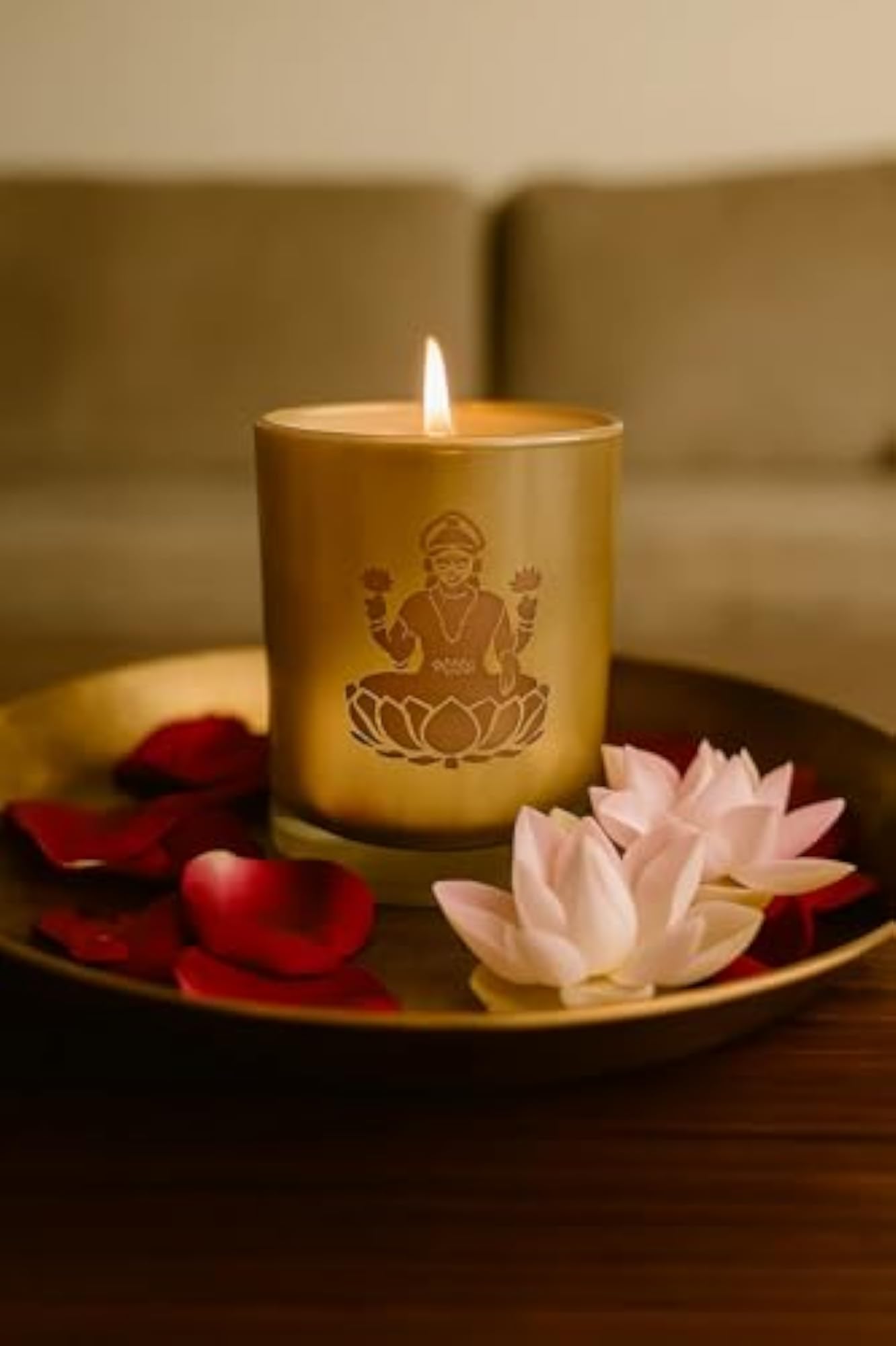 Ganesh Lakshmi Divine Set Premium Pooja Candles, Gift Set