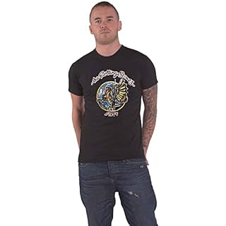 The Rolling Stones T Shirt Sixty Dragon Globe Logo Nouveau Officiel Homme Noir Size L - Les Beatles, Paul McCartney, John Lennon, RIngo Starr, George Harrison