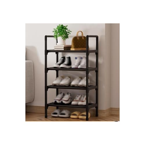 Rangement chaussures gain de place coulissant pour optimiser un petit couloir