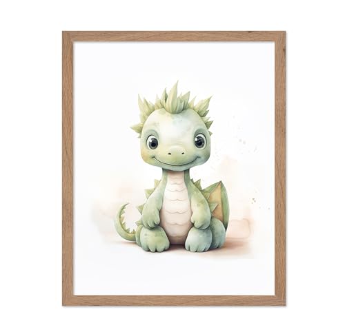 Poster Master Plush Dragon Print - Cute Baby Dragon Poster