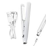 ∬Performance flexible : vous pouvez créer différents looks charmants et magnifiques avec ce mini fer plat 2 en 1, des cheveux raides aux cheveux bouclés. Un appareil pratique à 2 fins !