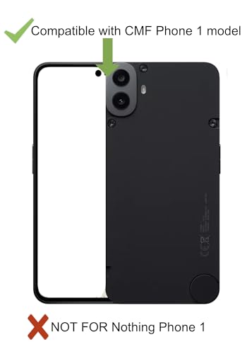 Image of FAD-E Matte Tempered Glass Screen Protector Guard for CMF Nothing Phone1 / Nothing CMF Phone 1 (Matte Transparent)