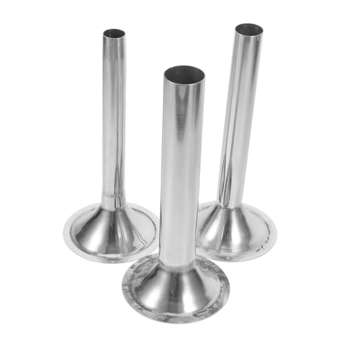 BRIGHTFUFU Meat Grinder Sausage Stuffer Replacement Parts 10-12 Type Stainless Steel Tube Kit Easy to Use