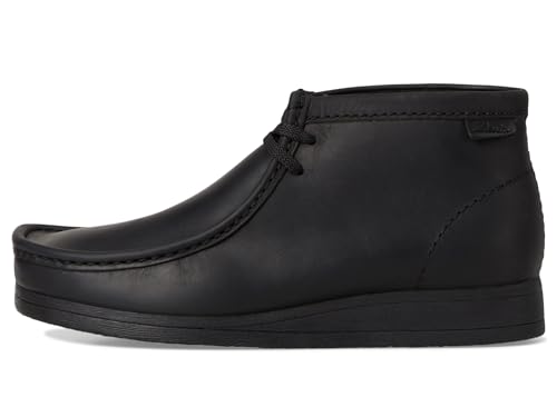 Clarks Clarks Men Wallaston Boot Black Leather 11 Medium