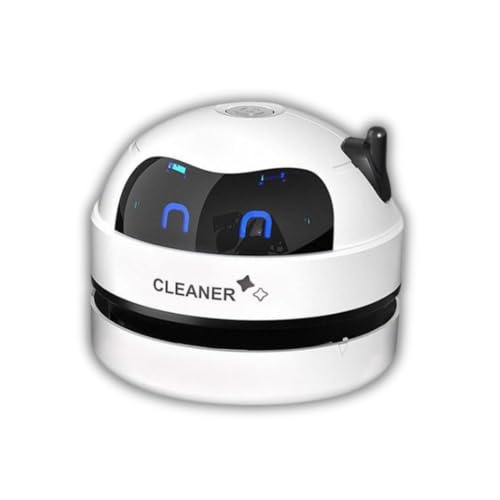 Mini Aspirador de Mesa Turbo – Robô Aspirador Portátil Recarregáv...