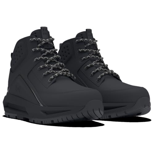 Under Armour 695 Suede Boots - Men's (Black/Black/Black)3