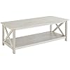 Boraam Jamestown Coffee Table, Antique White