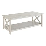 Boraam Jamestown Coffee Table, Antique White
